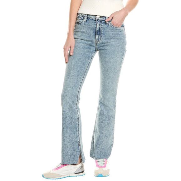 Hudson Jeans Womens  Petite Barbara High-Rise Cali Bootcut Jean, Blue - Picture 1 of 3